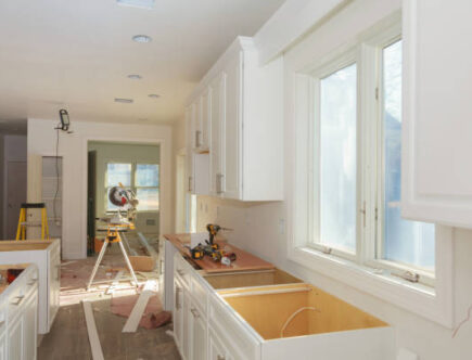 Renovierung eines Hauses